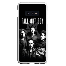 Чехол для Samsung S10E с принтом Группа Fall out boy в Новосибирске, Силикон | Область печати: задняя сторона чехла, без боковых панелей | Тематика изображения на принте: fall out boy