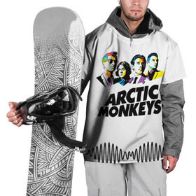 Накидка на куртку 3D с принтом Arctic Monkeys 2 в Новосибирске, 100% полиэстер |  | Тематика изображения на принте: am | arctic | arctic monkeys | monkeys | rock | алекс тёрнер | амы | арктические мартышки | джейми кук | мартышки | мэтт хелдерс. ам | ник омэлли | ник о’мэлли | рок