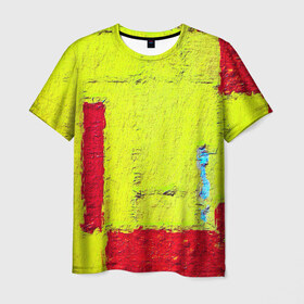 Мужская футболка 3D с принтом Grandeur в Новосибирске, 100% полиэфир | прямой крой, круглый вырез горловины, длина до линии бедер | grunge | new | арт | гранж | краска | прикольные | цветные