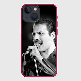Чехол для iPhone 13 mini с принтом Фредди Меркьюри в Новосибирске,  |  | freddie mercury | queen. | автор песен | британский | вокалист | певец | рок группа | фредди меркьюри