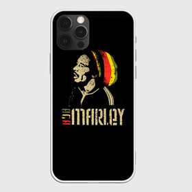 Чехол для iPhone 12 Pro с принтом Bob Marley в Новосибирске, силикон | область печати: задняя сторона чехла, без боковых панелей | Тематика изображения на принте: bob marley | боб марли | музыка | регги | ямайка