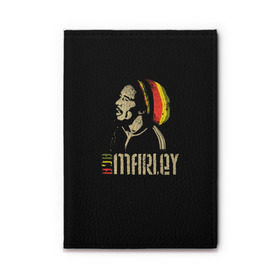 Обложка для автодокументов с принтом Bob Marley в Новосибирске, натуральная кожа |  размер 19,9*13 см; внутри 4 больших “конверта” для документов и один маленький отдел — туда идеально встанут права | bob marley | боб марли | музыка | регги | ямайка
