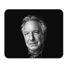 Коврик прямоугольный с принтом Alan Rickman в Новосибирске, натуральный каучук | размер 230 х 185 мм; запечатка лицевой стороны | Тематика изображения на принте: alan rickman