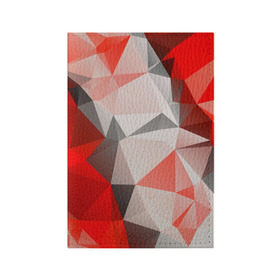 Обложка для паспорта матовая кожа с принтом Грани в Новосибирске, натуральная матовая кожа | размер 19,3 х 13,7 см; прозрачные пластиковые крепления | Тематика изображения на принте: art | грани. искусство | кубизм | оптическая иллюзия