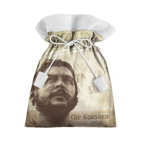 Подарочный 3D мешок с принтом Че Гевара в Новосибирске, 100% полиэстер | Размер: 29*39 см | Тематика изображения на принте: о.м.с.к. | че | че гевара