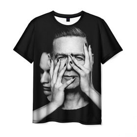 Мужская футболка 3D с принтом Брайан Адамс в Новосибирске, 100% полиэфир | прямой крой, круглый вырез горловины, длина до линии бедер | bryan adams | автор | брайан адамс | гитарист | исполнитель песен | канадский | рок музыкант