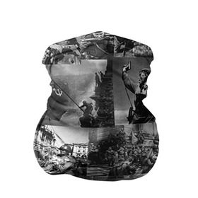 Бандана-труба 3D с принтом Военные фото в Новосибирске, 100% полиэстер, ткань с особыми свойствами — Activecool | плотность 150‒180 г/м2; хорошо тянется, но сохраняет форму | 9 мая
