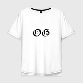 Мужская футболка хлопок Oversize с принтом OPTIMUS GANG в Новосибирске, 100% хлопок | свободный крой, круглый ворот, “спинка” длиннее передней части | gang | optimus | optimus gang | sad