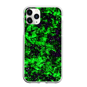 Чехол для iPhone 11 Pro Max матовый с принтом Green color в Новосибирске, Силикон |  | Тематика изображения на принте: гранж | зеленый | краска | новые | текстуры | цветные