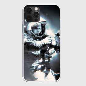 Чехол для iPhone 12 Pro Max с принтом Гагарин 5 в Новосибирске, Силикон |  | Тематика изображения на принте: 12 апреля | гагарин | день космонавтики | космонавт | космонавтика | космос | юра | юрий