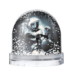 Снежный шар с принтом Гагарин 5 в Новосибирске, Пластик | Изображение внутри шара печатается на глянцевой фотобумаге с двух сторон | 12 апреля | гагарин | день космонавтики | космонавт | космонавтика | космос | юра | юрий