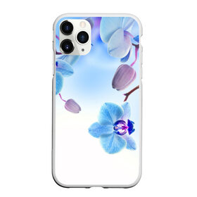 Чехол для iPhone 11 Pro матовый с принтом Голубая орхидея в Новосибирске, Силикон |  | Тематика изображения на принте: голубая орхидея | красота | орхидеи | природа | цветок | цветочек | цветы