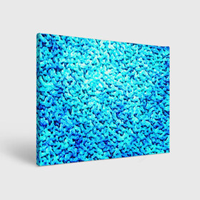 Холст прямоугольный с принтом Вода в Новосибирске, 100% ПВХ |  | blue | арт | вода | волны | новые | прикольные | текстуры