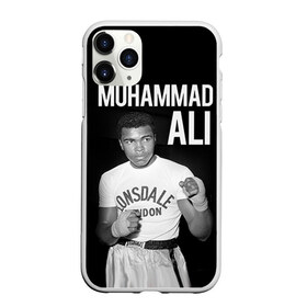 Чехол для iPhone 11 Pro матовый с принтом Muhammad Ali в Новосибирске, Силикон |  | ali | boxing | muhammad ali |   |  muhammad |  бокс | али | боксер | мухамад. мухаммад | мухаммед | мухаммед али