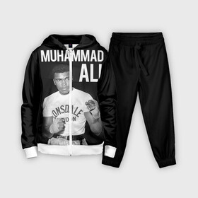 Детский костюм 3D с принтом Muhammad Ali в Новосибирске,  |  | ali | boxing | muhammad ali |   |  muhammad |  бокс | али | боксер | мухамад. мухаммад | мухаммед | мухаммед али