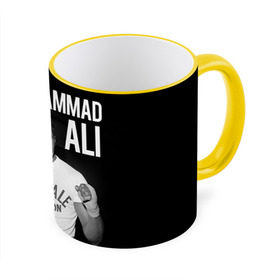 Кружка 3D с принтом Muhammad Ali в Новосибирске, керамика | ёмкость 330 мл | ali | boxing | muhammad ali |   |  muhammad |  бокс | али | боксер | мухамад. мухаммад | мухаммед | мухаммед али