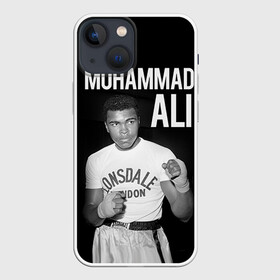 Чехол для iPhone 13 mini с принтом Muhammad Ali в Новосибирске,  |  | ali | boxing | muhammad ali |   |  muhammad |  бокс | али | боксер | мухамад. мухаммад | мухаммед | мухаммед али