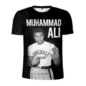 Мужская футболка 3D спортивная с принтом Muhammad Ali в Новосибирске, 100% полиэстер с улучшенными характеристиками | приталенный силуэт, круглая горловина, широкие плечи, сужается к линии бедра | ali | boxing | muhammad ali |   |  muhammad |  бокс | али | боксер | мухамад. мухаммад | мухаммед | мухаммед али