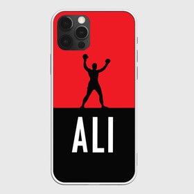 Чехол для iPhone 12 Pro с принтом Muhammad Ali 3 в Новосибирске, силикон | область печати: задняя сторона чехла, без боковых панелей | ali | boxing |  muhammad |  muhammad ali | али | бокс | боксер | мухамад. мухаммад | мухамед али | мухаммед | мухаммед али