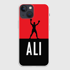 Чехол для iPhone 13 mini с принтом Muhammad Ali 3 в Новосибирске,  |  | ali | boxing |  muhammad |  muhammad ali | али | бокс | боксер | мухамад. мухаммад | мухамед али | мухаммед | мухаммед али