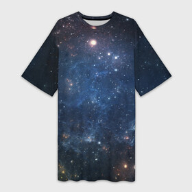Платье-футболка 3D с принтом Космос в Новосибирске,  |  | Тематика изображения на принте: бездна | вселенная | галактика | звёзды | камета | космос | мгла | метеориты | метеоры | млечный путь | орбита | планеты | солнечная система