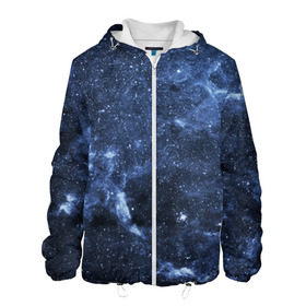 Мужская куртка 3D с принтом Безмолвный космос в Новосибирске, ткань верха — 100% полиэстер, подклад — флис | прямой крой, подол и капюшон оформлены резинкой с фиксаторами, два кармана без застежек по бокам, один большой потайной карман на груди. Карман на груди застегивается на липучку | Тематика изображения на принте: вселенная | галактика | звёзды | камета | космос | метеориты | метеоры | млечный путь | орбита | планеты | солнечная система
