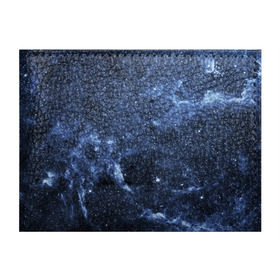 Обложка для студенческого билета с принтом Безмолвный космос в Новосибирске, натуральная кожа | Размер: 11*8 см; Печать на всей внешней стороне | Тематика изображения на принте: вселенная | галактика | звёзды | камета | космос | метеориты | метеоры | млечный путь | орбита | планеты | солнечная система