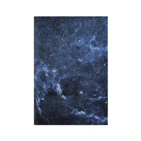 Обложка для паспорта матовая кожа с принтом Безмолвный космос в Новосибирске, натуральная матовая кожа | размер 19,3 х 13,7 см; прозрачные пластиковые крепления | вселенная | галактика | звёзды | камета | космос | метеориты | метеоры | млечный путь | орбита | планеты | солнечная система