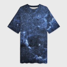 Платье-футболка 3D с принтом Безмолвный космос в Новосибирске,  |  | Тематика изображения на принте: вселенная | галактика | звёзды | камета | космос | метеориты | метеоры | млечный путь | орбита | планеты | солнечная система