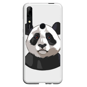 Чехол для Honor P Smart Z с принтом Panda в Новосибирске, Силикон | Область печати: задняя сторона чехла, без боковых панелей | милый | панда