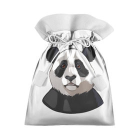 Подарочный 3D мешок с принтом Panda в Новосибирске, 100% полиэстер | Размер: 29*39 см | Тематика изображения на принте: милый | панда