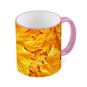 Кружка 3D с принтом Золотая осень в Новосибирске, керамика | ёмкость 330 мл | Тематика изображения на принте: жёлтый | золотой | клён | красота | листва | листья | наряд | осень | осина | покров | природа