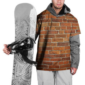 Накидка на куртку 3D с принтом Кирпичи в Новосибирске, 100% полиэстер |  | Тематика изображения на принте: бетон | камень | кирпич | мощь | стена | строительство | стройка | цемент