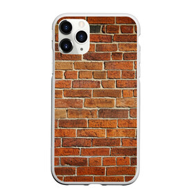 Чехол для iPhone 11 Pro матовый с принтом Кирпичи в Новосибирске, Силикон |  | бетон | камень | кирпич | мощь | стена | строительство | стройка | цемент