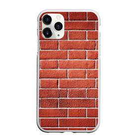 Чехол для iPhone 11 Pro матовый с принтом Красный кирпич в Новосибирске, Силикон |  | бетон | камень | кирпич | мощь | стена | строительство | стройка | цемент