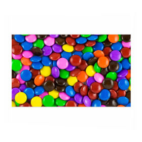 Бумага для упаковки 3D с принтом Цветные конфетки в Новосибирске, пластик и полированная сталь | круглая форма, металлическое крепление в виде кольца | Тематика изображения на принте: вкусняшки | драже | конфеты | лакомство | сладости | шоколад