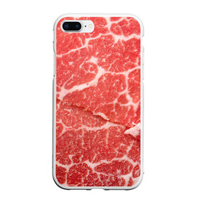 Чехол для iPhone 7Plus/8 Plus матовый с принтом Кусок мяса в Новосибирске, Силикон | Область печати: задняя сторона чехла, без боковых панелей | баранина | бекон | белок | говядина | еда | жилы | кровь | кусок | мощь | мышцы | мясо | нарезка | отбивная | пища | протеин | свинина | сила | телятина | туша | филе | хрящи