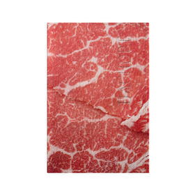 Обложка для паспорта матовая кожа с принтом Кусок мяса в Новосибирске, натуральная матовая кожа | размер 19,3 х 13,7 см; прозрачные пластиковые крепления | Тематика изображения на принте: баранина | бекон | белок | говядина | еда | жилы | кровь | кусок | мощь | мышцы | мясо | нарезка | отбивная | пища | протеин | свинина | сила | телятина | туша | филе | хрящи