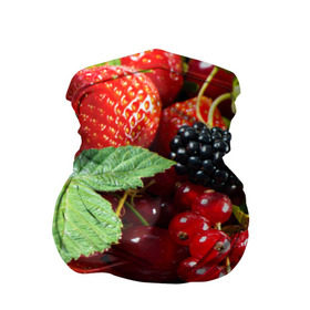 Бандана-труба 3D с принтом Любимые ягоды в Новосибирске, 100% полиэстер, ткань с особыми свойствами — Activecool | плотность 150‒180 г/м2; хорошо тянется, но сохраняет форму | вкусно | голубика | дача | деревня | ежевика | зелень | клубника | малина | огород | полезно | сад | смородина | сок | фрукты | черника | шиповник | ягоды