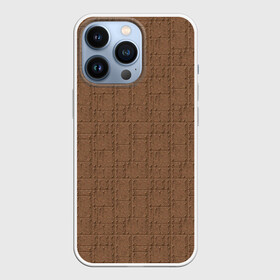 Чехол для iPhone 13 Pro с принтом Бронированная обшивка в Новосибирске,  |  | броня | заклепки | защита | металл | текстура