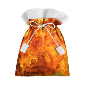 Подарочный 3D мешок с принтом Огонь в Новосибирске, 100% полиэстер | Размер: 29*39 см | ад | взрыв | вспышка | пламя | пожар