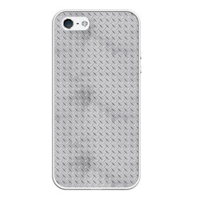 Чехол силиконовый для Телефон Apple iPhone 5/5S с принтом Металлический лист в Новосибирске, Силикон | Область печати: задняя сторона чехла, без боковых панелей | лист | металл | пластина | текстура | узор