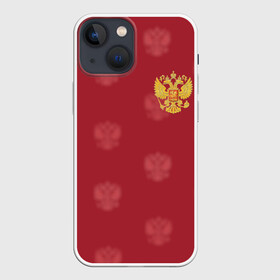 Чехол для iPhone 13 mini с принтом Сборная России по футболу в Новосибирске,  |  | Тематика изображения на принте: russia | акинфеев | дзюба | россия | рф | футбол | черышев