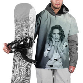 Накидка на куртку 3D с принтом Скарлетт Йоханссон в Новосибирске, 100% полиэстер |  | hollywood | scarlett