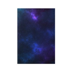 Обложка для паспорта матовая кожа с принтом Звёздное небо в Новосибирске, натуральная матовая кожа | размер 19,3 х 13,7 см; прозрачные пластиковые крепления | вселенная | галактика | звёзды | камета | космос | метеориты | метеоры | небо | ночь | солнечная система
