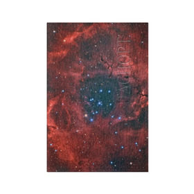 Обложка для паспорта матовая кожа с принтом Галактика в Новосибирске, натуральная матовая кожа | размер 19,3 х 13,7 см; прозрачные пластиковые крепления | Тематика изображения на принте: вселенная | галактика | звёзды | комета | космос | метеориты | метеоры | млечный путь | орбита | планеты | солнечная система