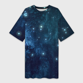 Платье-футболка 3D с принтом Слияние галактик в Новосибирске,  |  | Тематика изображения на принте: вселенная | галактика | звёзды | комета | космос | метеориты | метеоры | созвездия