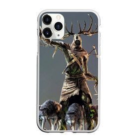 Чехол для iPhone 11 Pro матовый с принтом Леший в Новосибирске, Силикон |  | gerald | wild hunt | witcher | ведьмак | геральд | дикая охота