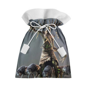 Подарочный 3D мешок с принтом Леший в Новосибирске, 100% полиэстер | Размер: 29*39 см | gerald | wild hunt | witcher | ведьмак | геральд | дикая охота