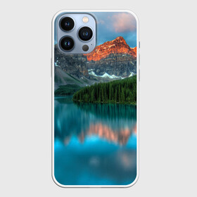 Чехол для iPhone 13 Pro Max с принтом Неописуемая красота в Новосибирске,  |  | горы | канада | красота | лес | небо | облака | озеро | пейзаж | природа | речка